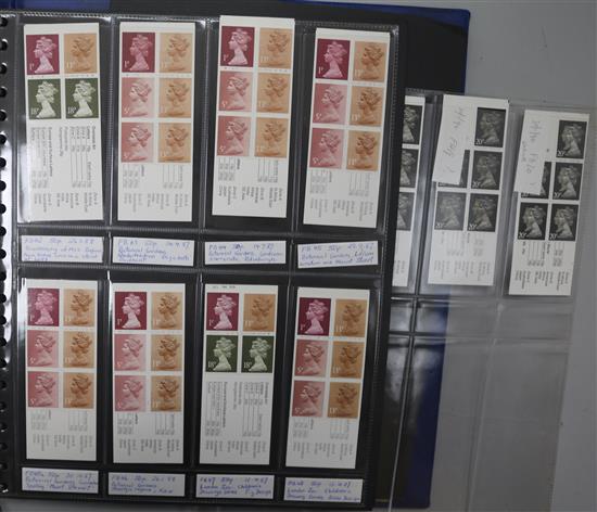 Thirteen albums of Queen Elizabeth II British & Irish unused stamps and first day issues